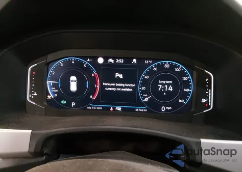 2021 Volkswagen Atlas Cross Sport 3.6L V6 Sel/3.6L V6 Sel R-Line z USA, uszkodzony, nr VIN 1V2SE2CA1MC224603